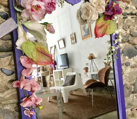 לינה וארוחת בוקר Loft Atypique Villeneuve-de-Rivière